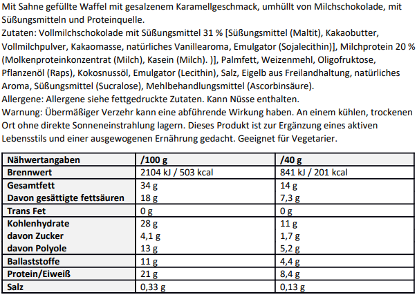 NanoSUPPS-PROTEIN WAFER 12x40g