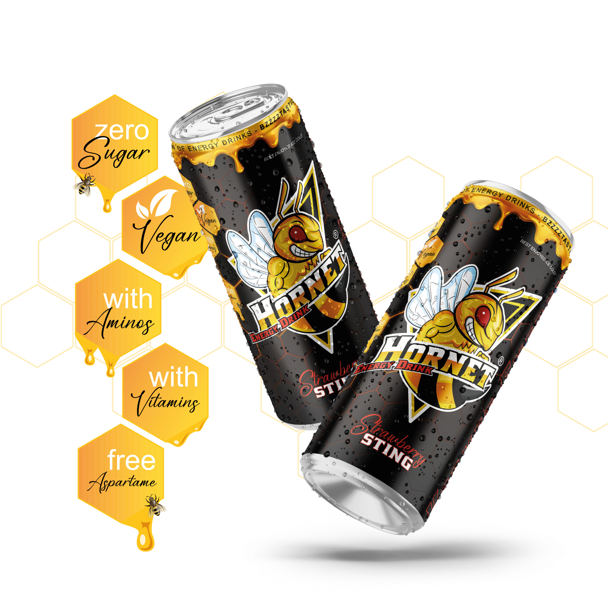 HORNET Energy Drink 24x250ml incl.6-€ Pfand