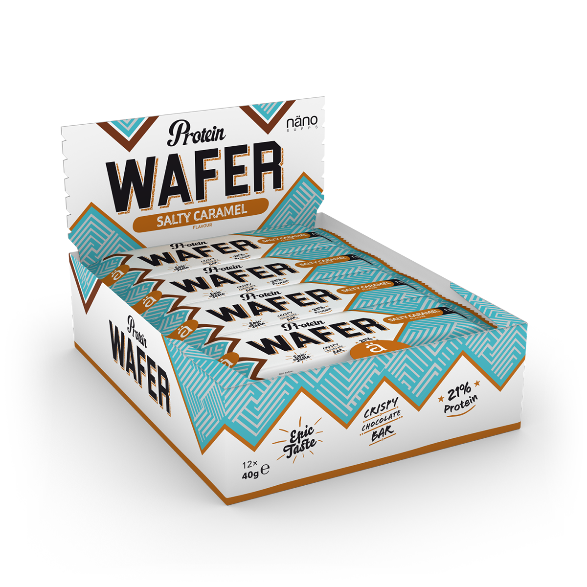 NanoSUPPS-PROTEIN WAFER 12x40g