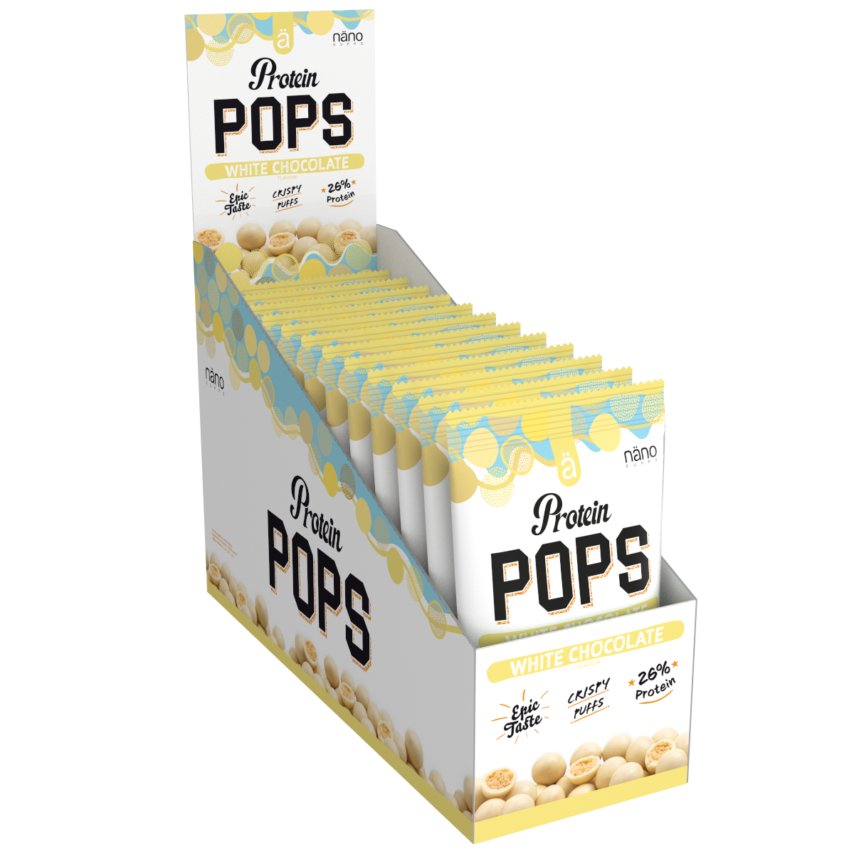 NanoSUPPS-PROTEIN POPS 12x38g NanoSUPPS-PROTEIN POPS 12x38g