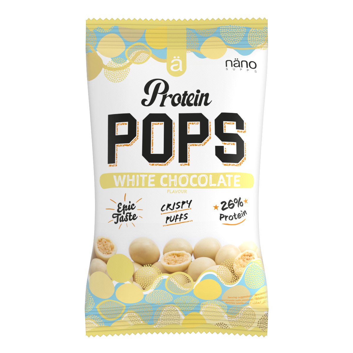 NanoSUPPS-PROTEIN POPS 12x38g NanoSUPPS-PROTEIN POPS 12x38g